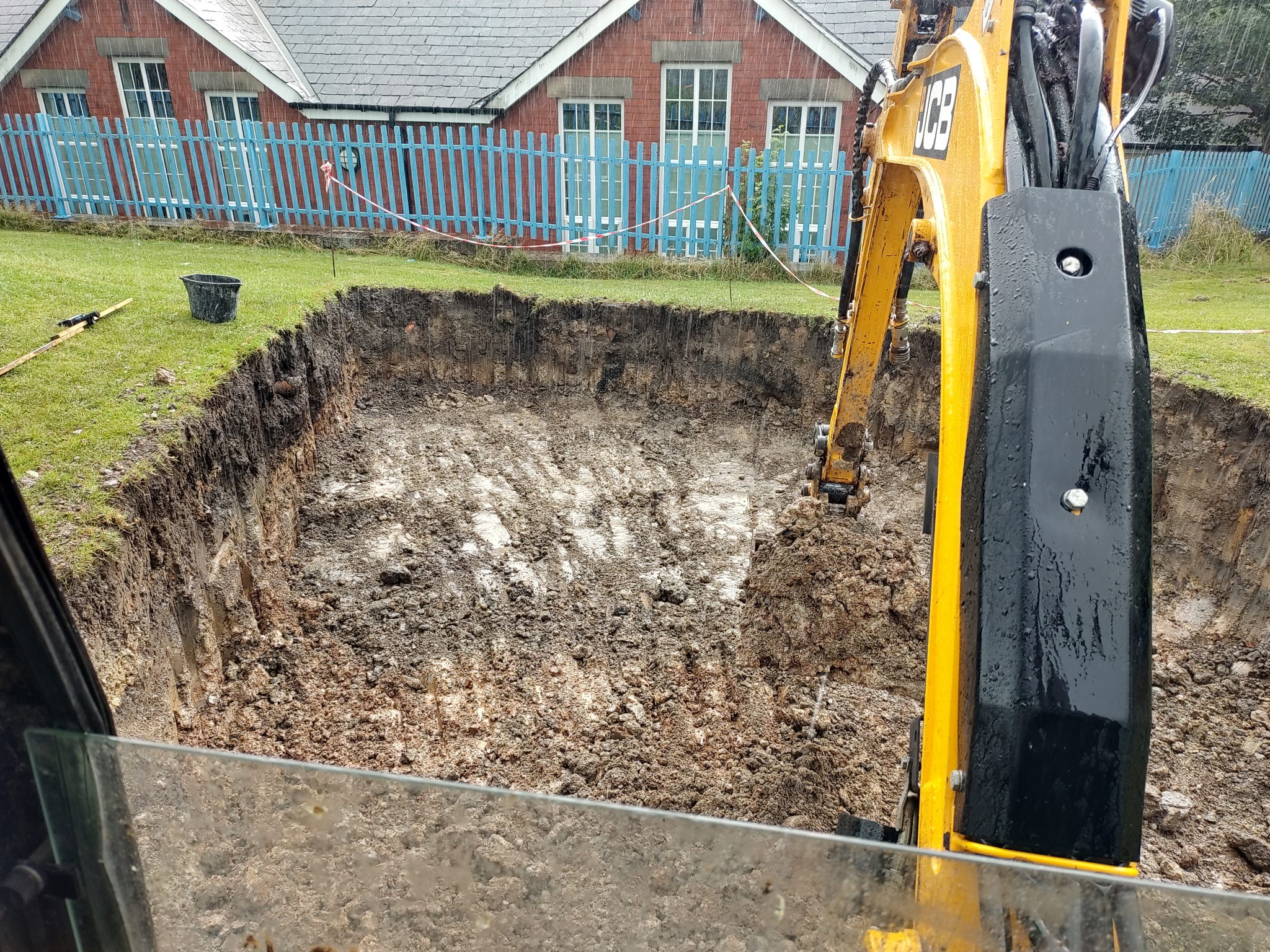 Site preparation Reduced level dig