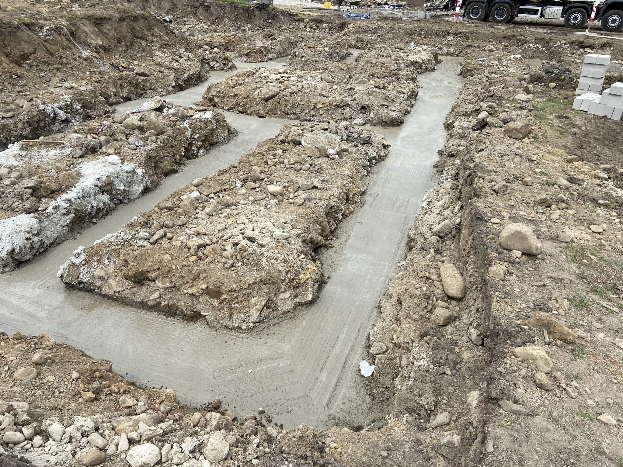 Trench Fill Foundations groundworks